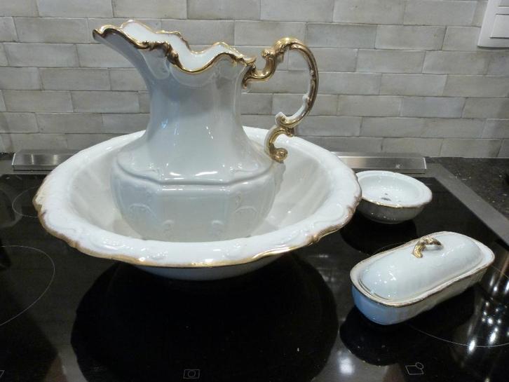 Aardewerk Staffortshire Rococo Stoke-On-Trent Pottery, Antiquités & Art, Antiquités | Céramique & Poterie, Enlèvement