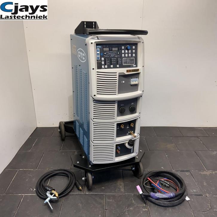 OTC Welbee A500P TIG AC DC Synergisch Laspost Lasapparaat, Doe-het-zelf en Bouw, Gereedschap | Lasapparaten, Zo goed als nieuw