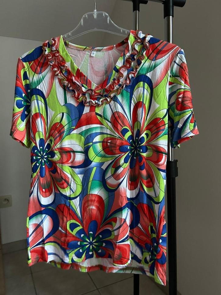 Bloezen korte mouw (2 € / stuk en 1 € / stuk), Kleding | Dames, Blouses en Tunieken, Gedragen, Maat 34 (XS) of kleiner, Ophalen