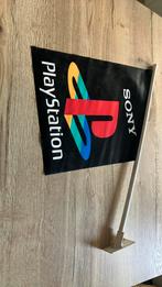 Playstation vlag, Diversen, Vlaggen en Wimpels, Ophalen, Zo goed als nieuw