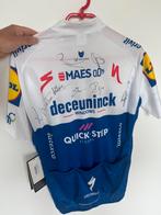 Gesigneerde trui Quick-Step 2019 Remco Evenepoel, Fietsen en Brommers, Fietsaccessoires | Fietskleding, Ophalen, Nieuw, Bovenkleding