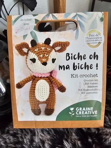 Haakpakket „Deer Oh Ma Biche!” beschikbaar voor biedingen
