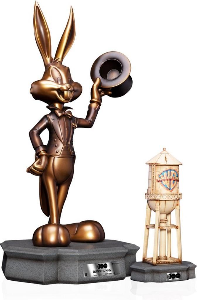 Warner Bros Studios - 2 Beelden - Bugs Bunny., Verzamelen, Beelden en Beeldjes, Nieuw, Fantasy, Ophalen of Verzenden