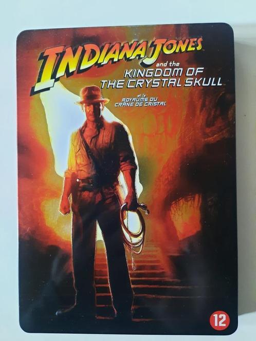 Indiana Jones and the Kingdom of the Crystal Skull (Steel Ca, Cd's en Dvd's, Dvd's | Avontuur, Zo goed als nieuw, Vanaf 12 jaar