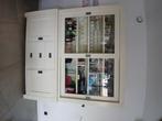 Vitrinekast kleine kast en salontafel, Huis en Inrichting, Ophalen, Gebruikt, Met deur(en)