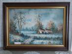 Olieverschilderij, Ophalen