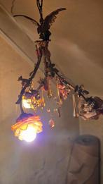 Elegante kleine luster, Huis en Inrichting, Lampen | Kroonluchters, Ophalen, Gebruikt, Glas, Antiek