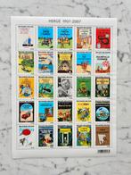Kuifje in 25 zegels -100 jaar Hergé in 2007, Ophalen of Verzenden, Postfris