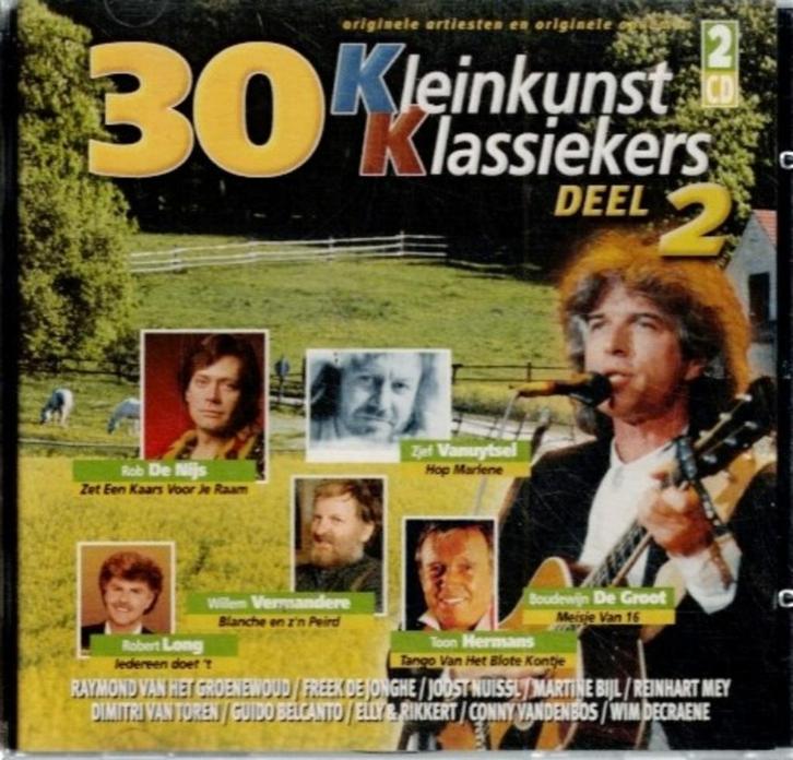 2 x cd   -    30 Kleinkunst Klassiekers - Deel 2, Cd's en Dvd's, Cd's | Overige Cd's, Ophalen of Verzenden