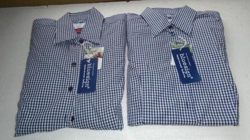 2 Dames blouse hemd Greiff nog nieuw maat smal, Kleding | Dames, Blouses en Tunieken, Nieuw, Maat 36 (S), Blauw, Verzenden