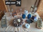 LOT kaarsenhouders en theelichthouders, Huis en Inrichting, Woonaccessoires | Kandelaars en Kaarsen, Ophalen, Gebruikt