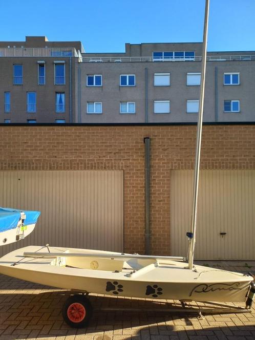 Twee  Splashes inclusief trailer, Watersport en Boten, Open zeilboten, Gebruikt, Overige typen, 3 tot 6 meter, Polyester, Geen motor