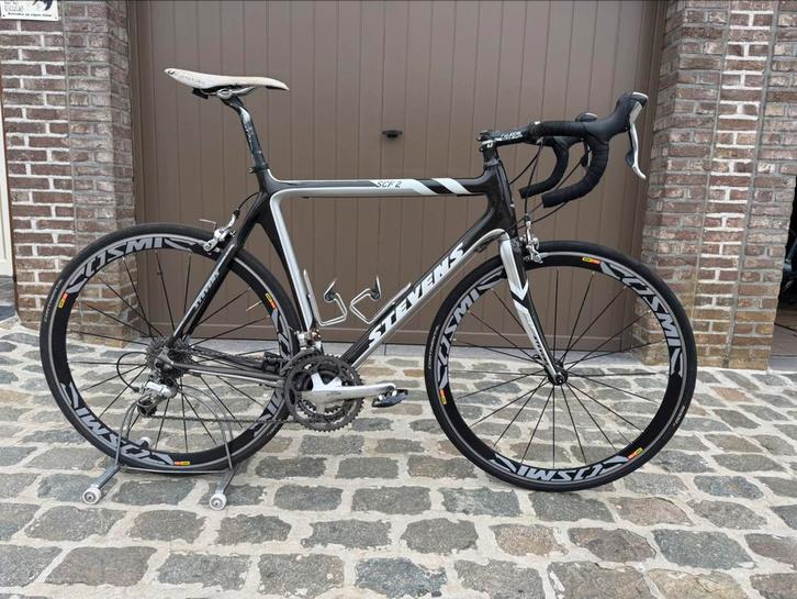 Carbon racefietsen Stevens - maat 58 & maat 56, Fietsen en Brommers, Fietsen | Racefietsen, Zo goed als nieuw, Carbon, Ophalen