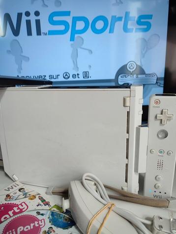 Wii avec Jeux Wii party et sports 