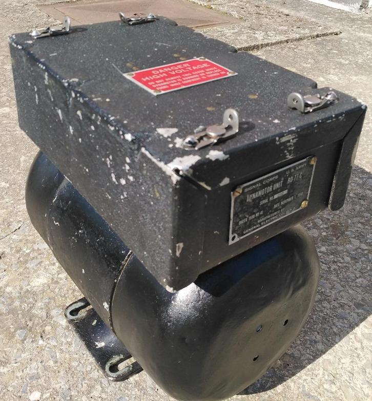 Dynamotor Unit BD-77 US WW2, Verzamelen, Militaria | Tweede Wereldoorlog, Landmacht, Overige typen, Ophalen