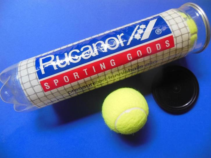 Rucanor Tennisballen Alto Geel 4 Stuks - nieuw, Sports & Fitness, Tennis, Neuf, Balles, Autres marques, Enlèvement ou Envoi