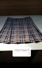 Geruit rokje, Kleding | Dames, Rokken, Overige kleuren, Ophalen of Verzenden, Zo goed als nieuw, Maat 36 (S)