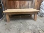 salontafel massief hout, Ophalen, Zo goed als nieuw