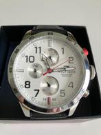 Herenhorloge Tommy Hilfiger, Handtassen en Accessoires, Overige merken, Staal, Zo goed als nieuw, Polshorloge