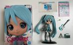 Hatsune Miku Qposket figure + FREE Miku objects, Ophalen of Verzenden, Gebruikt