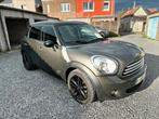 Mini Cooper countryman 1.6D, Auto's, Euro 5, Zwart, Countryman, Leder en Stof