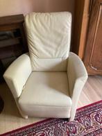 Lederen salon, Huis en Inrichting, Ophalen, Gebruikt, Leer