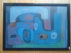 R. Salomon abstract blauw 1988, Ophalen