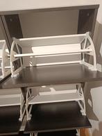 2 schoenenkasten Ikea Bissa donker bruin 3 vakken, Huis en Inrichting, Kasten | Schoenenkasten, Ophalen, Gebruikt