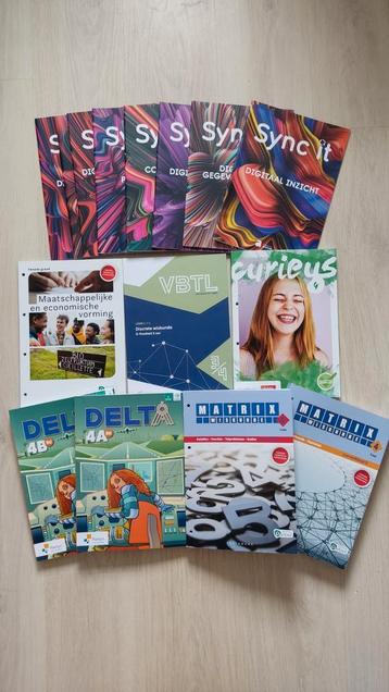 schoolboeken 4 a-stroom 4 ASO, Enlèvement ou Envoi, Neuf, Secondaire, Néerlandais