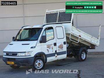 Iveco Daily 35C12 Kipper Dubbel Cabine Dubbellucht Tipper Be, Achat, Entreprise, Boîte manuelle, Diesel