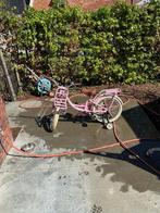 Kinderfiets meisje, Fietsen en Brommers, Ophalen, Gebruikt, Minder dan 16 inch, Zijwieltjes