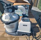 Intex SX1500 zandfilterpomp - 4 m³/u, Tuin en Terras, Ophalen, Zo goed als nieuw, Zwembadpomp