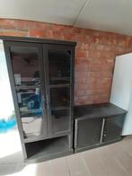 Bergkasten hoge en lage, Ophalen, Glas, Minder dan 150 cm, 150 tot 200 cm