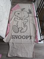 Set dekbedovertrek met kussensloop & hoeslaken Snoopy katoen, Comme neuf, Beige, Fille, Housse de couette