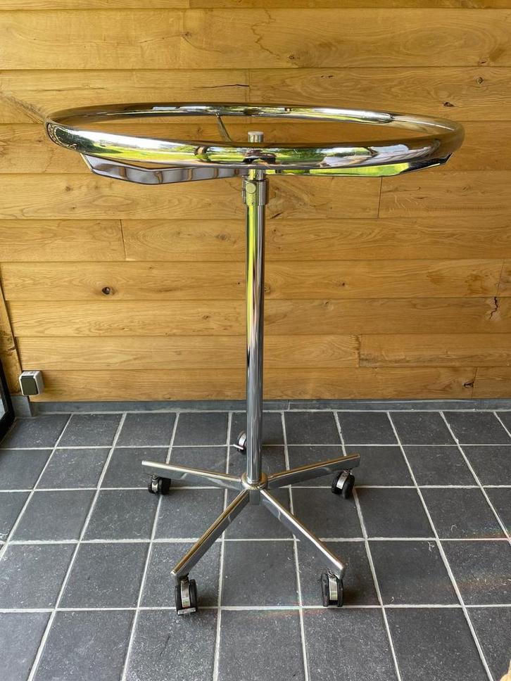 Kledingrek in hoogte verstelbaar op wielen chroom, Vêtements | Femmes, Portants à vêtements, Utilisé, Avec roues, Enlèvement