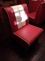2x american diner bankjes, Huis en Inrichting, Ophalen, Gebruikt