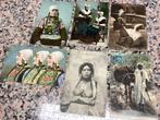 Lot van 6 oude postkaarten, Verzamelen, Postkaarten | Themakaarten, Ophalen of Verzenden, Voor 1920, Gelopen, Klederdracht