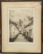 Ets Romain Malfliet, Antiek en Kunst, Kunst | Etsen en Gravures, Ophalen