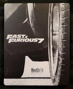 Steelbook Blu ray Disc Fast and furious 7 - Vin Diesel, Utilisé, Coffret, Enlèvement ou Envoi
