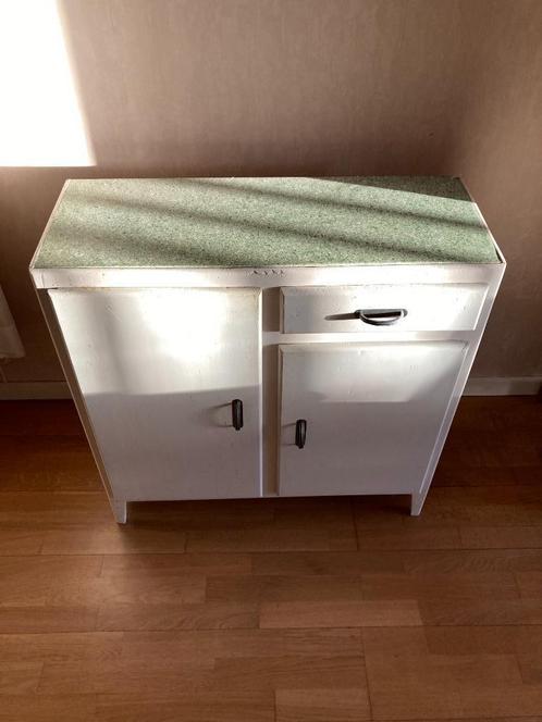 2 vintage opbergkasten (jaren '60) aan 5 € / stuk, Huis en Inrichting, Kasten | Boekenkasten, Gebruikt, 50 tot 100 cm, Minder dan 100 cm