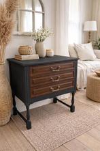 Vintage gerestylde ladekast halkastje telefoonkastje, Antiek en Kunst, Ophalen