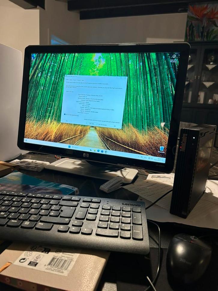 Lenovo ThinkCenter m75q Gen2 Ryzen5/32Ram/256SSD/1000SSHD, Informatique & Logiciels, Ordinateurs de bureau, Neuf, SSD, 32 GB, Avec moniteur