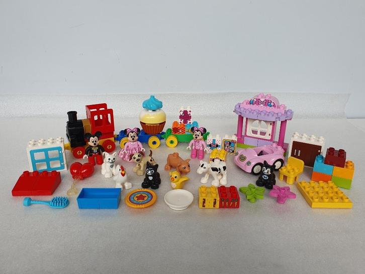 Lego Duplo: Lot met Mickey & Minnie Mouse en dieren, Kinderen en Baby's, Speelgoed | Duplo en Lego, Gebruikt, Duplo, Ophalen of Verzenden