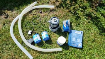 pompe et accessoires pour piscine Intex Easy Set, Enlèvement, Utilisé, Filtre