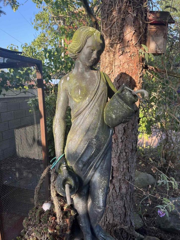 Betonnen beeld / Fontein, Antiek en Kunst, Curiosa en Brocante, Ophalen