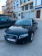 Audi A4 cabriolet 2.0.TDI  s line bj 2008 *, 4 zetels, Zwart, 4 cilinders, Cabriolet
