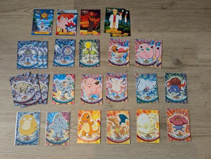 Pokemon Topps - Frans/French/Francais, Hobby en Vrije tijd, Verzamelkaartspellen | Pokémon, Gebruikt, Meerdere kaarten, Ophalen of Verzenden