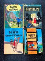 Lot 4 bd anciennes Kuifje couverture souple, Livres, Comme neuf