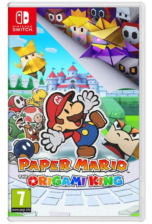 Cartouche Paper Mario Origami King (Nintendo Switch), Games en Spelcomputers, Games | Nintendo Switch, Zo goed als nieuw, Ophalen