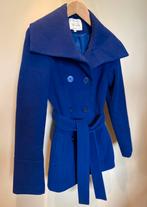 Jas mantel met riem kobaltblauw LolaLiza maat XS 34, Maat 34 (XS) of kleiner, Ophalen of Verzenden, Zo goed als nieuw